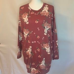 Cherish Long Horn Shirt with pockets